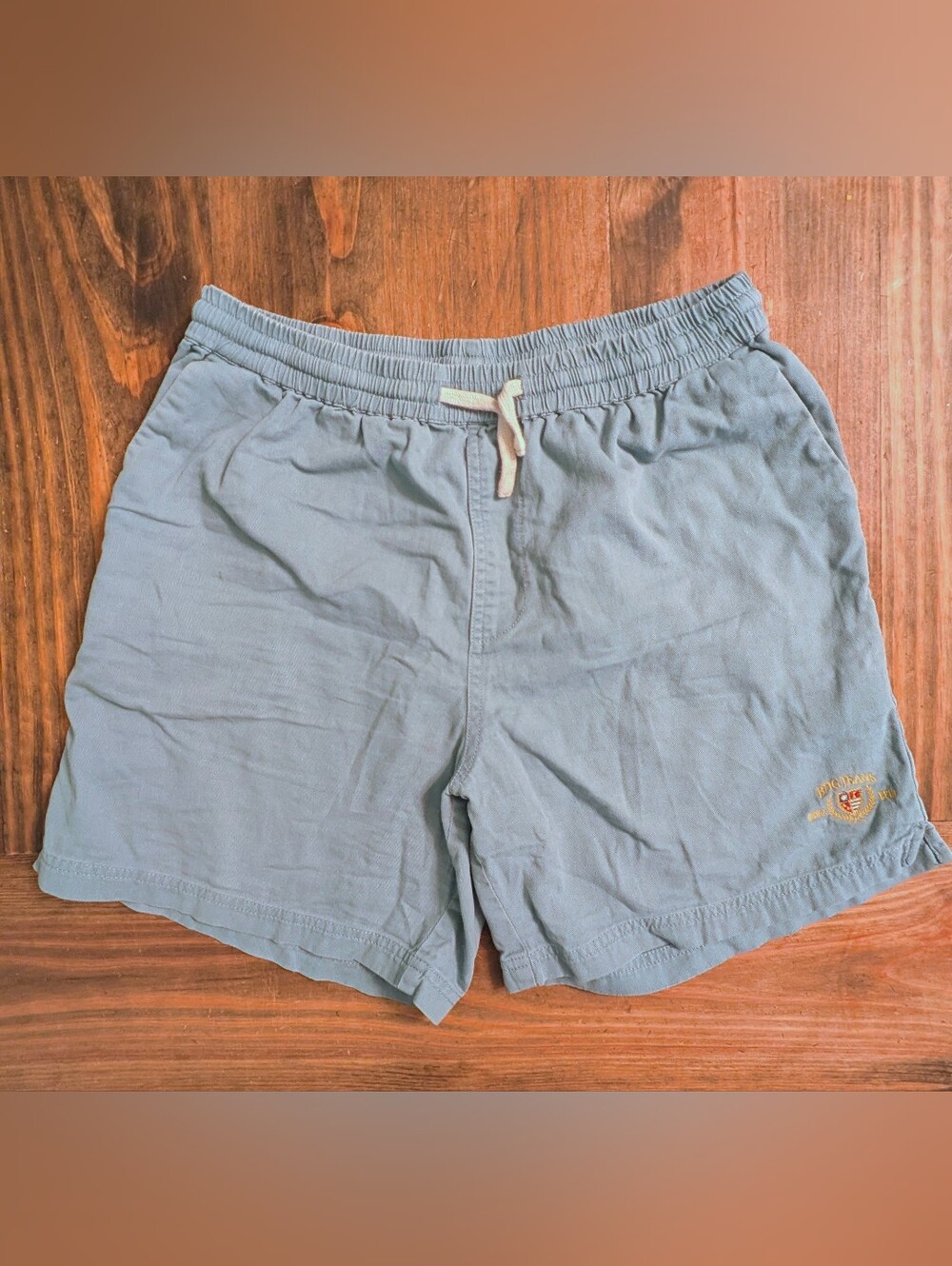 Urban Outfitters BDG Men's Light Blue Shorts with Drawstring